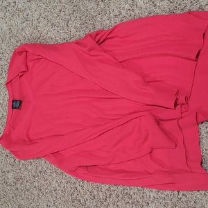 Pink women's sweater size 4x by faded glory